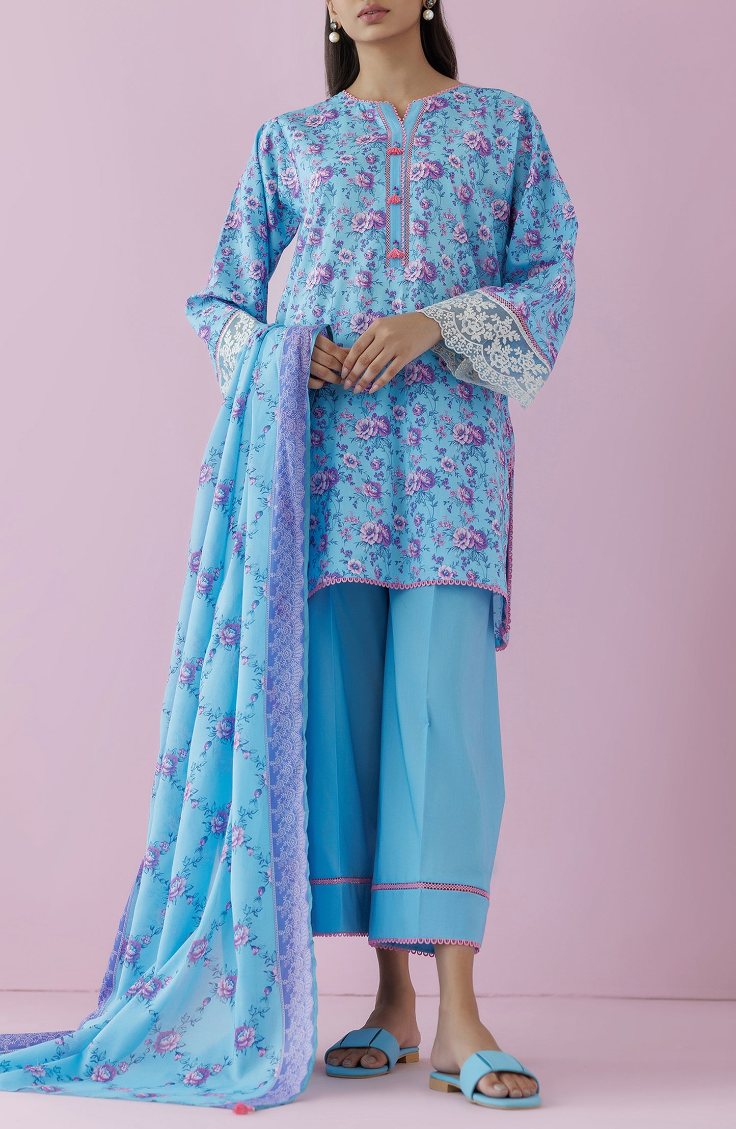 Unstitched | 3 Piece | Lawn | OTL-24-228