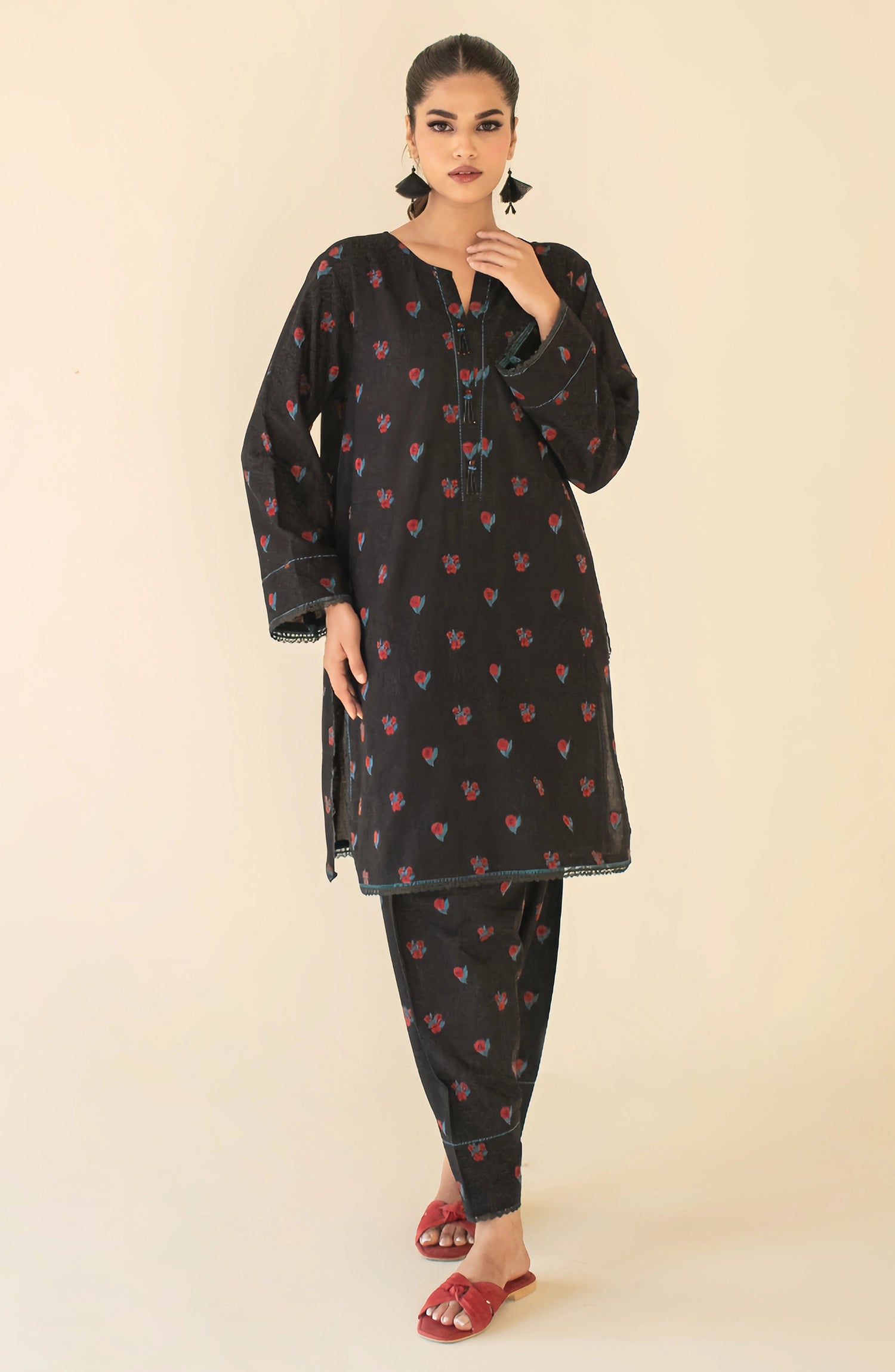 Stitched | 2 Piece | Plain lawn Jacquard | WRCY24S-2004
