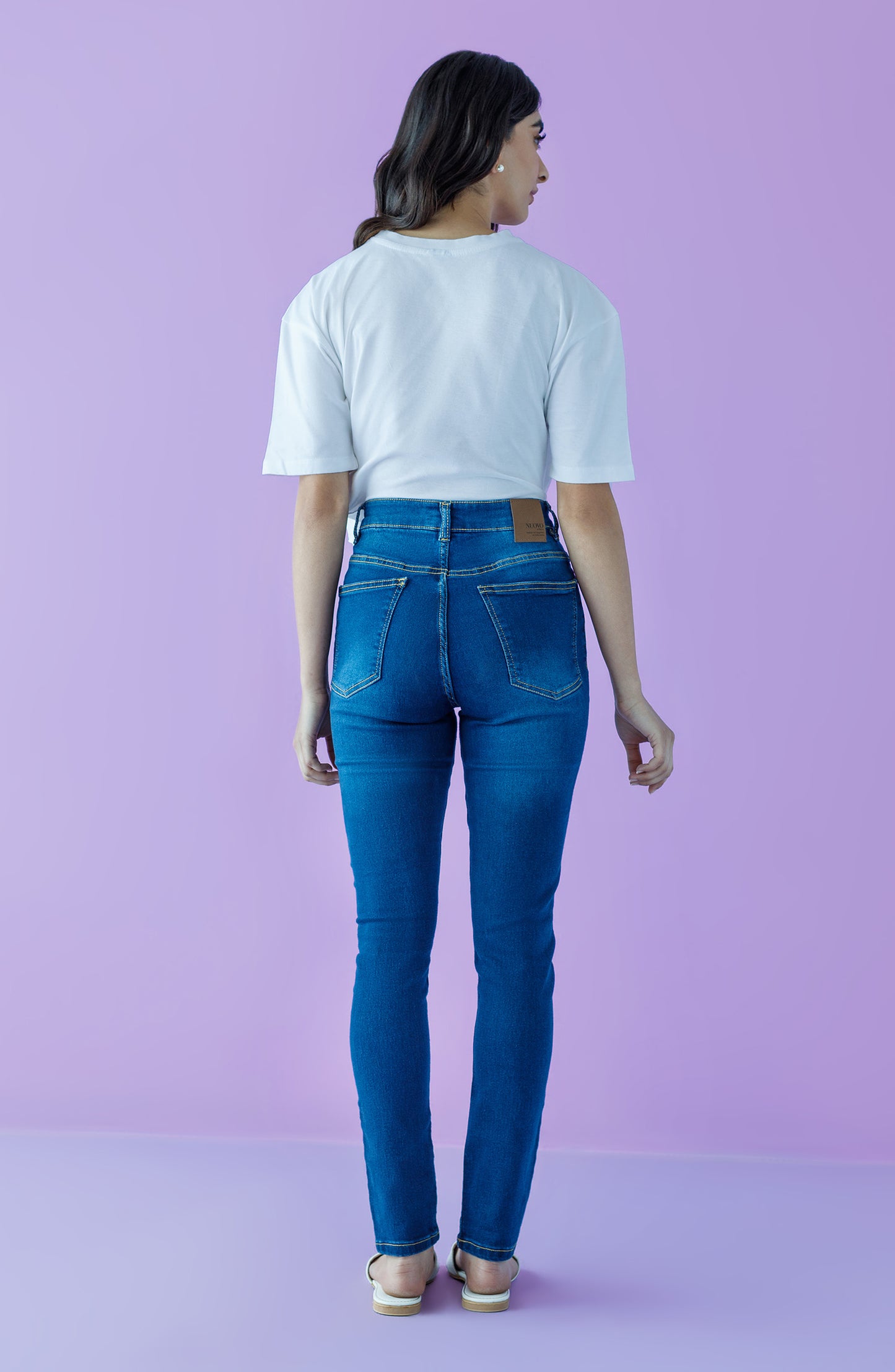 NW-J-SF-22-002 D.BLUE DENIM SCJEANS WESTERN JEANS